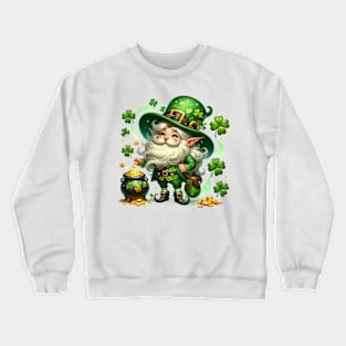 St Patricks Day Leprechaun Crewneck Sweatshirt